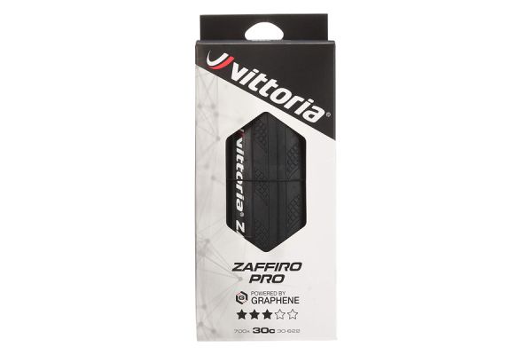 Vittoria Zaffiro Pro Faltreifen Graphene 2.0 Schwarz