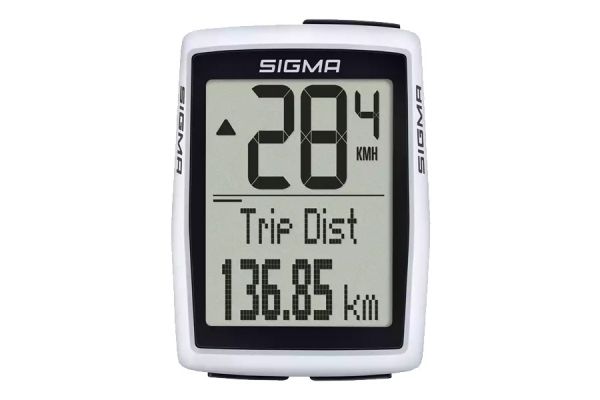 Sigma BC 12.0 WL Wireless Bike Computer STS - White