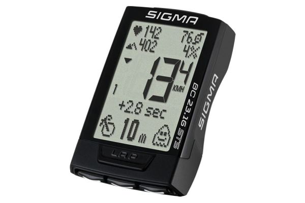 Sigma BC 23,16 STS Speedometer and Odometer 58 functions Cadence - Black