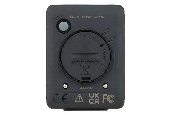 Compteur kilométrique Sigma BC 8.0 WL ATS Noir