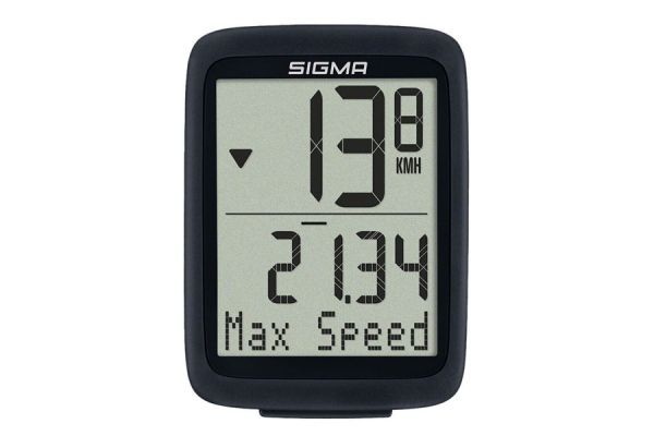 Sigma BC 8.0 WR Wired Bike Computer - Black