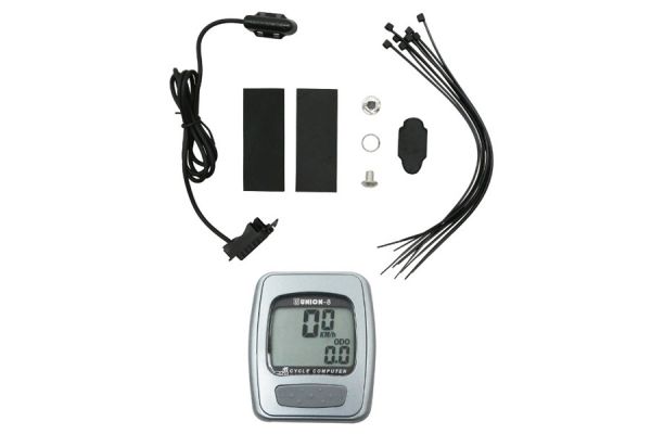 Union Eco Speedometer 8 functions - Grey