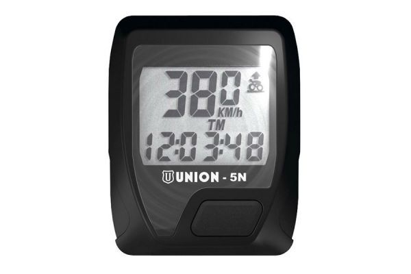 Compteur Union 5 Fonctions Noir