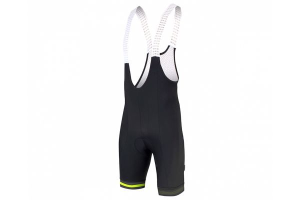 Bibshort Eltin Darkspace Schwarz/Gelb