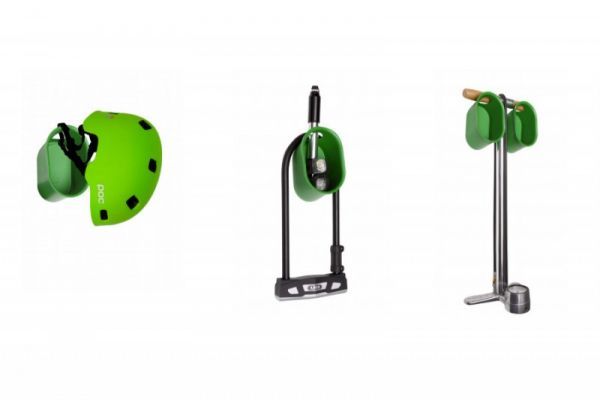 Soporte de pared Cycloc Loop Verde