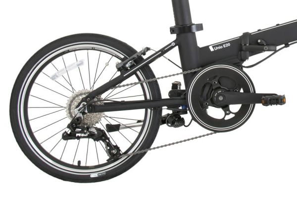 Dahon Unio E20 foldbar e-cykel - sort