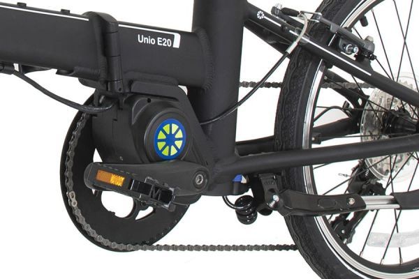 Bicicleta Eléctrica Plegable Dahon Unio E20 Negra