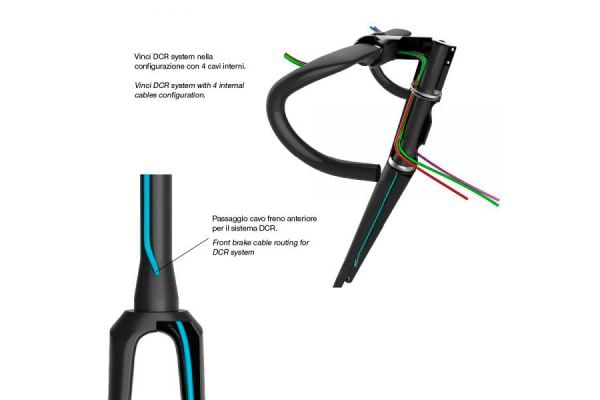 Deda Vinci Ahead Stuurpen 31.7mm - Zwart