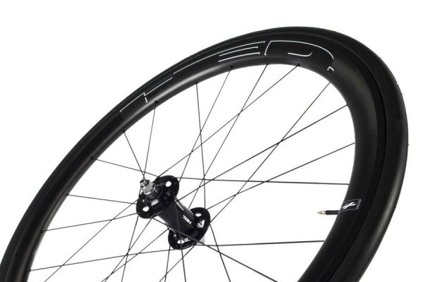 Hed Jet 4 Plus Track Front Wheel - Black