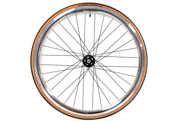 Santafixie 30mm Wielset + Binnenbanden + Banden - Zilver/Zwart Classic