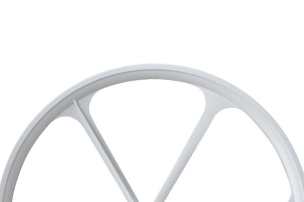 Roue Avant Fixie Teny Rim Six Rayons Blanc