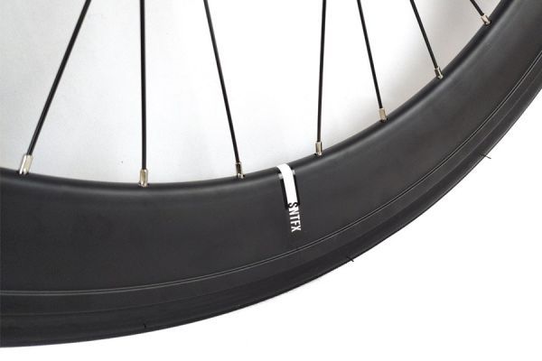 Santafixie 60mm Front Wheel + Inner Tube + Tire - Black