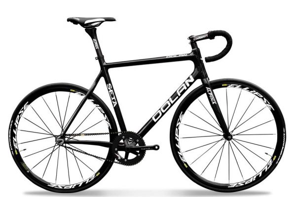 Cuadro y horquilla Dolan Seta Carbon Track Negro