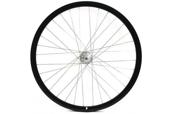 Weinmann DP18 Fixed Gear Voorwiel - Zwart Zilver