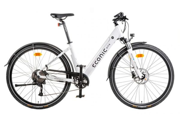 Bicicletta Elettrica Econic One Comfort bianco