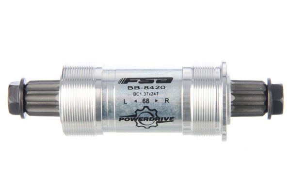 FSA Power Drive Bottom Bracket BB-8420 BSA 68x118mm - Silver