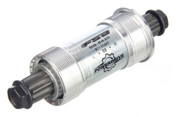 FSA Power Drive Bottom Bracket BB-8420 BSA 68x118mm - Silver