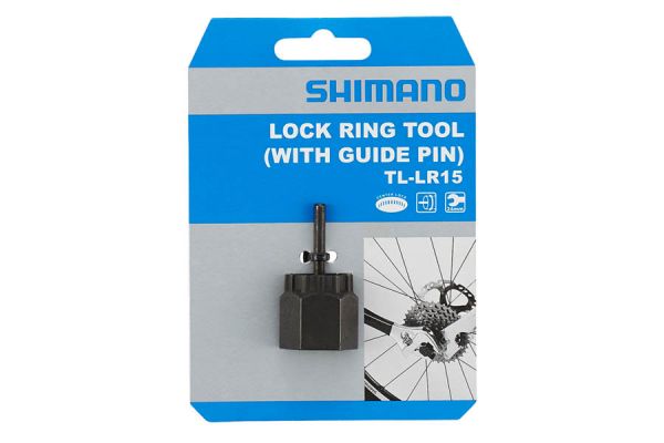 Shimano TL-LR15 Værktøj til fjernelse af kassette med guide - Sort