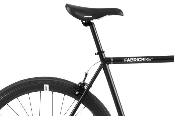 Fabric Fully Matte Black Fixed Bike