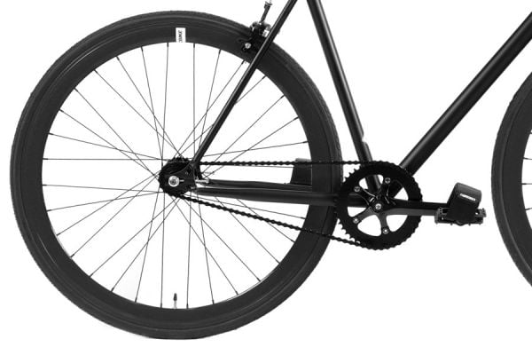 Fabric Fully Matte Black Fixed Bike