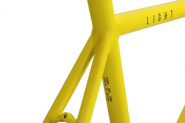 FabricBike Light Track Bicycle - Yellow