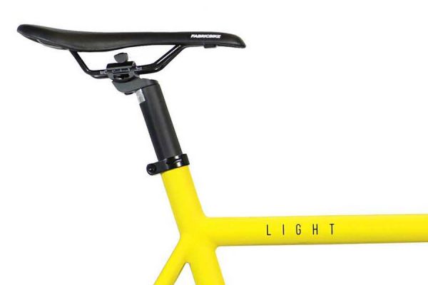 FabricBike Light Pro Track Bicycle - Yellow