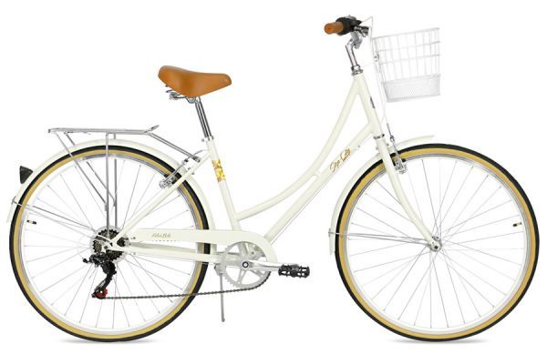 FabricBike Step-City 7-Gang Fahrrad - Sandcreme