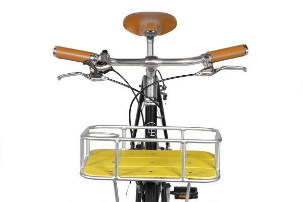 FabricBike City Classic 7-speed cykel - mat sort