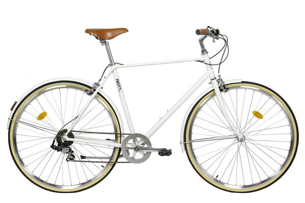 Bicicleta Urbana FabricBike City Classic Matte White 7V