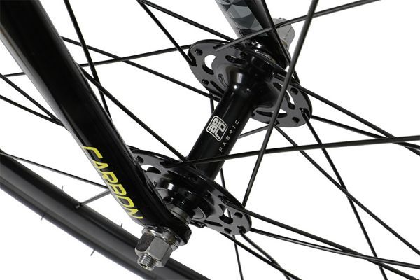 FabricBike Aero Track Bicycle - Glossy Black & Gold