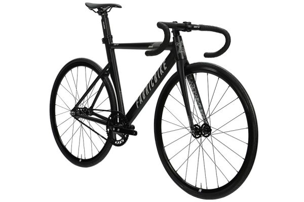 FabricBike Aero Track Bicycle - Matte Black & Graphite