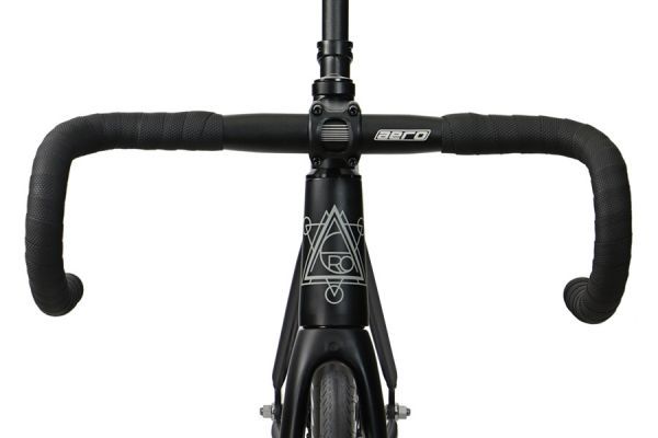 FabricBike Aero Track Bicycle - Matte Black & Graphite