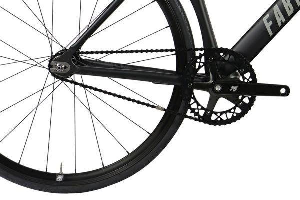FabricBike Aero Matte Black & Graphite Track Bike
