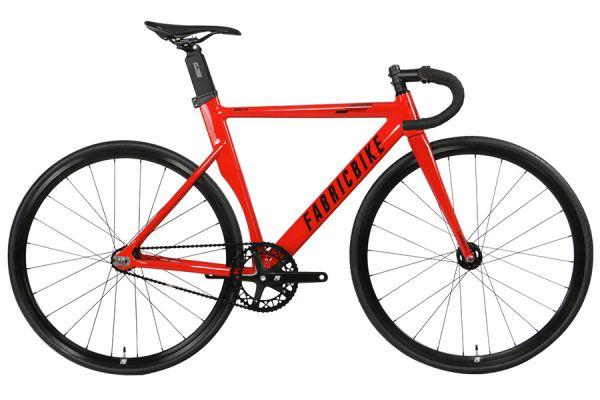 FabricBike Aero Gossy Red & Black Track Bike