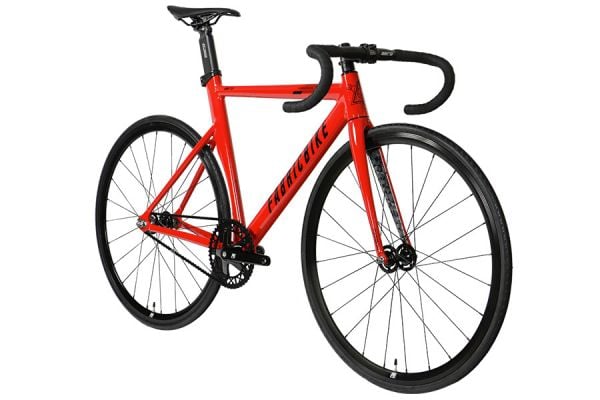 FabricBike Aero Gossy Red & Black Track Bike