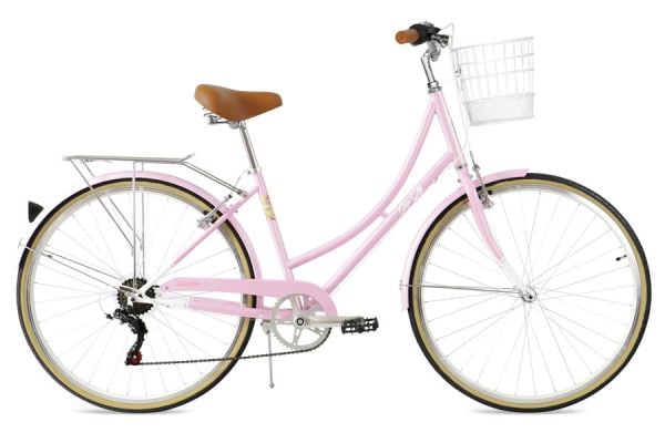 Vélo Promenade Femme FabricBike Step-City 7V Pink