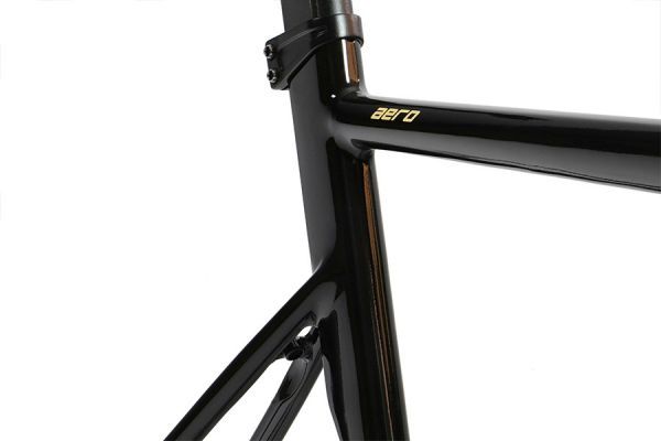 Cadre Piste FabricBike Aero Glossy Black & Gold