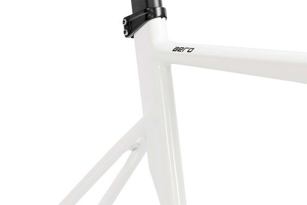 FabricBike Aero Rahmenset - Glossy White & Black