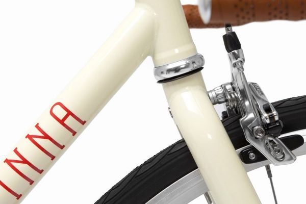 Finna Velodrome Fixie & Single-Speed bicycle - Vanilla