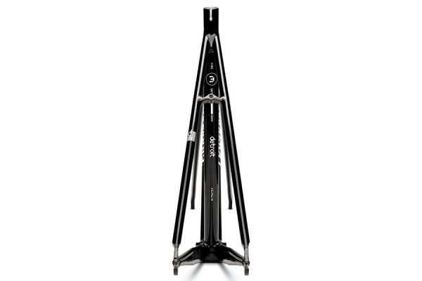 Dosnoventa Detroit Frameset - Jet Black Gloss