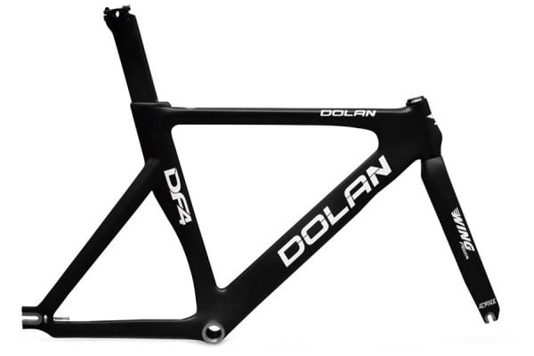 Cuadro y horquilla Dolan DF4 Carbon Track Negro