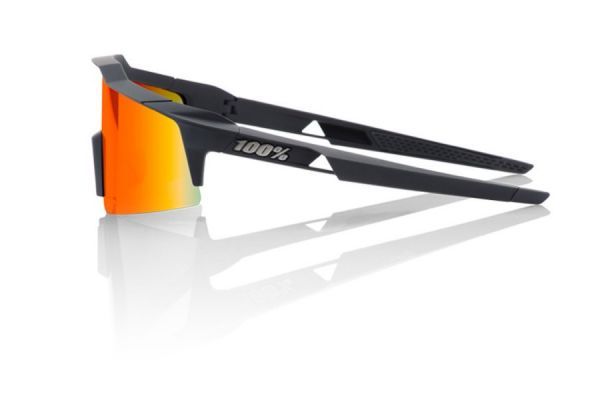 Lunettes 100% Speedcraft SL Soft Tact Noir/Orange