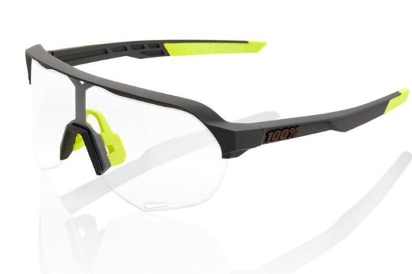 100% S2 Graue Brille - Selbsttönendes Glas