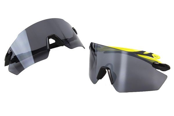 Gafas Eltin Speed Snake Negro Amarillo