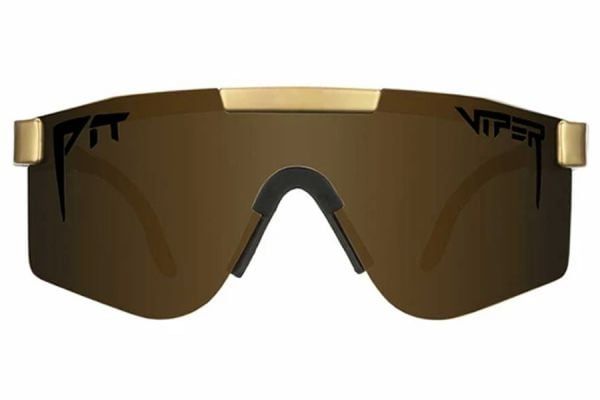 Pit Viper The Gold Standard Polarized Double Wides Briller