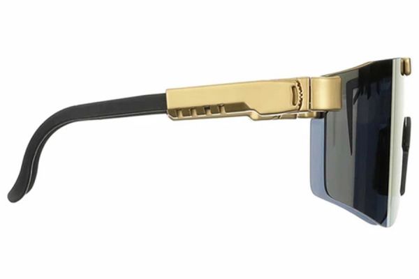 Pit Viper The Gold Standard Polarized Double Wides Briller