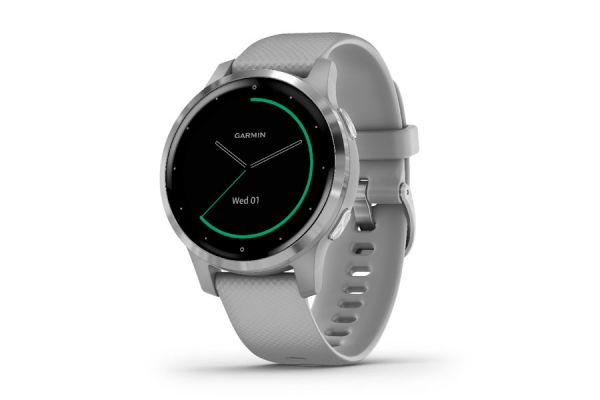 Garmin Vivoactive 4S Musikpuder Grau/Silber Smartwatch