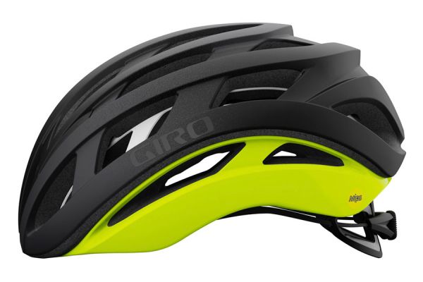 Casque Giro Helios Spherical Noir/Jaune