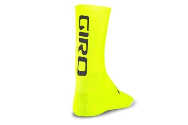 Calcetines Giro HRc Team Amarillo/Negro