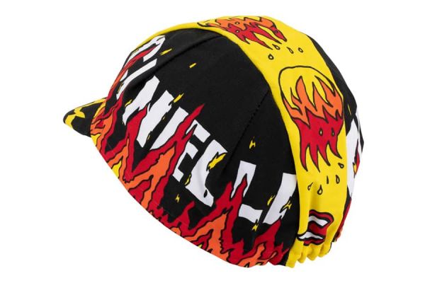 Casquette Cinelli Ana Benaroya 'Fire' Multicolore